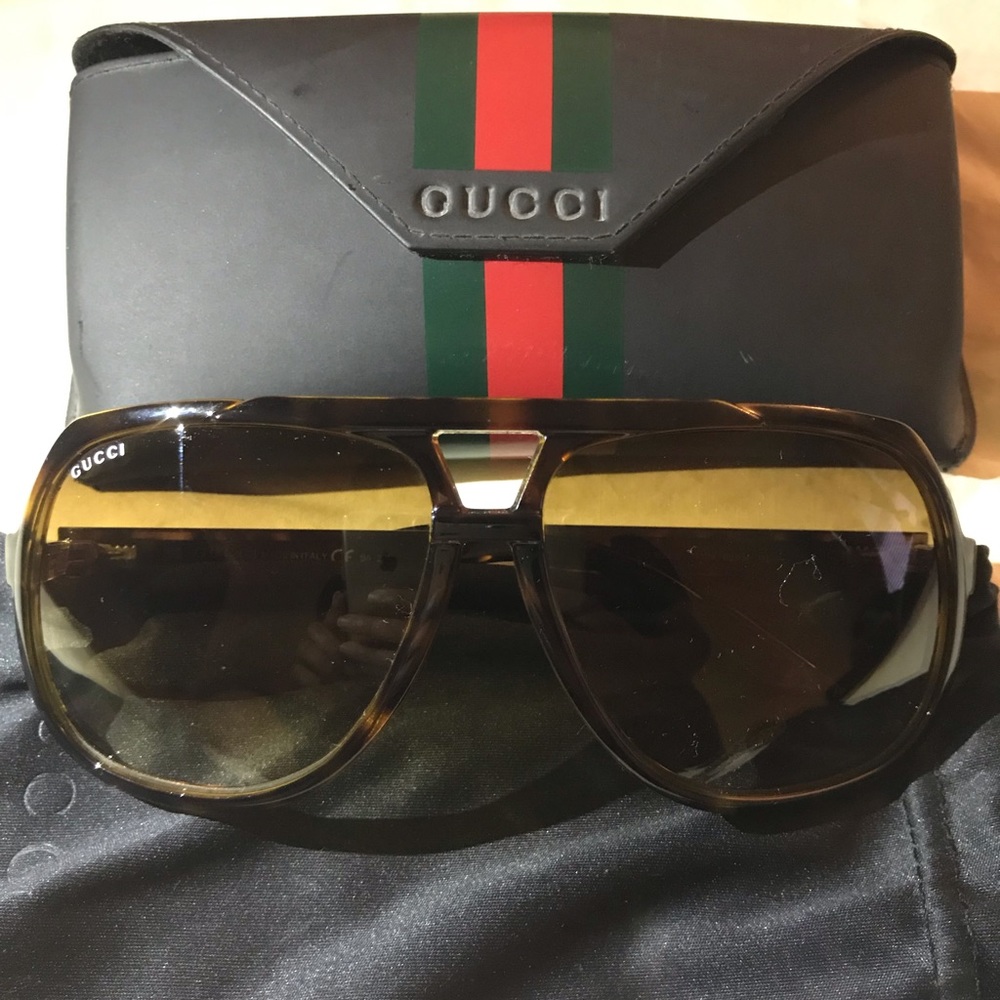 Gucci Aviator Unisex Sunglasses